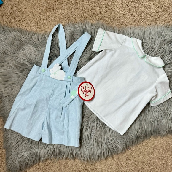 Funtasia too linen boy short-all’s | NWT | - Picture 7 of 9